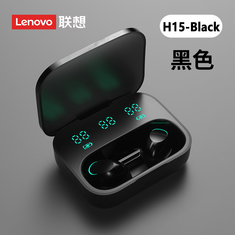 Lenovo TC02 H15 H16 Wireless Earbuds Bluetooth 5.1 In-Ear True Wireless Earphones Waterproof Superb Deep Bass Earphone Built In Microphone for Huawei Xiaomi iPhone Samsung Oppo