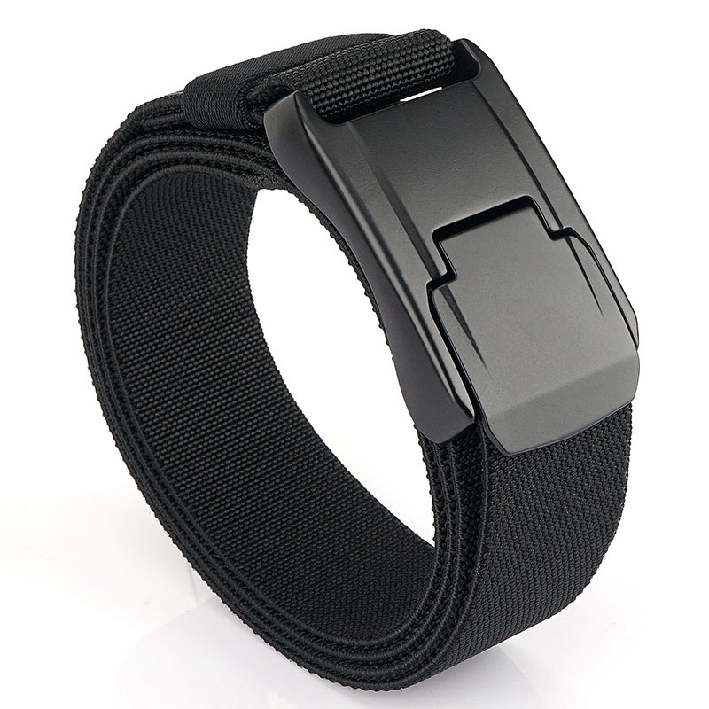 Men's Tactical Belt Heavy Duty Webbing Belt Adjustable Military Style Nylon Belts with Metal Buckle