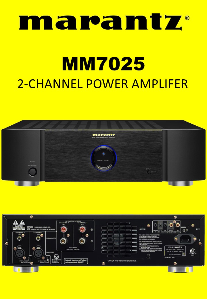 Marantz MM-7025 2-CHANNEL POWER AMPLIFIER