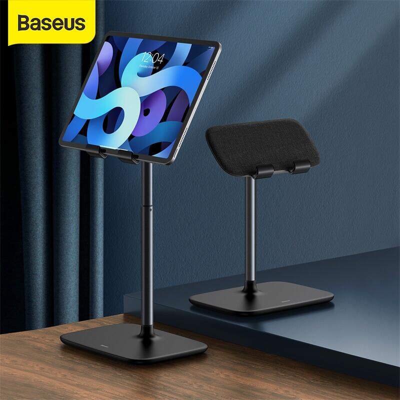 Baseus Tablet Desk Stand Black Desktop Phone Holder For Tablet Pad Desktop Holder Stand For Ipad Air Mini For Study Convenient